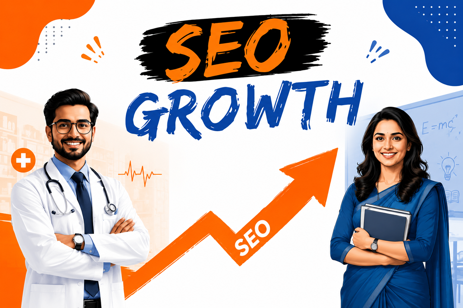 SEO growth strategy for doctors and coaching institutes by the best SEO company in Bihar