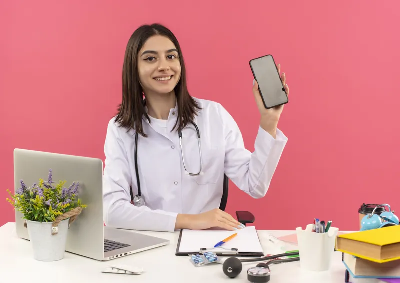 Doctor and clinic marketing consultation offer