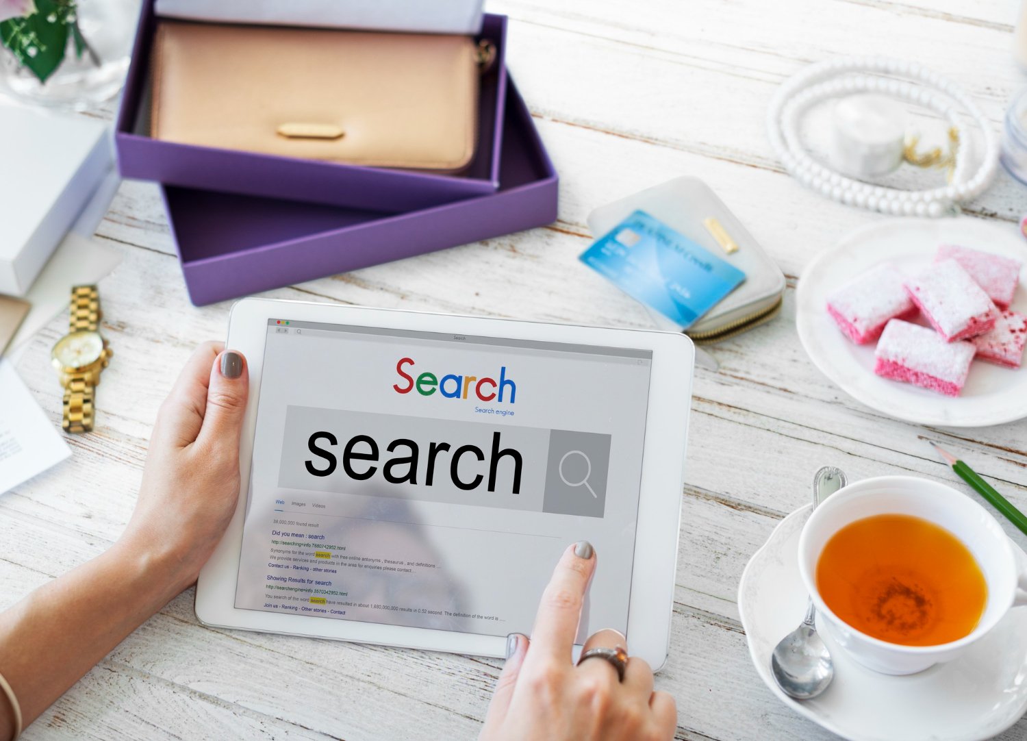 Local customer searching for the best services in Patna on Google