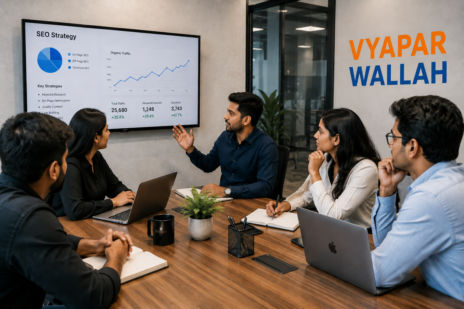 Best SEO marketing company meeting