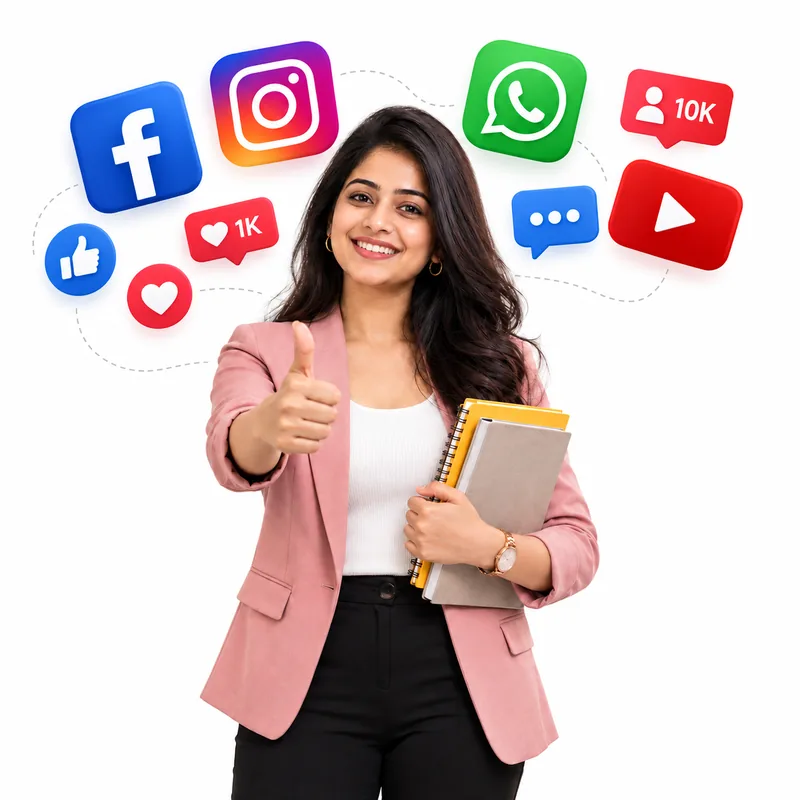 Social media marketing for schools in Patna on Instagram and Facebook by Vyapar Wallah