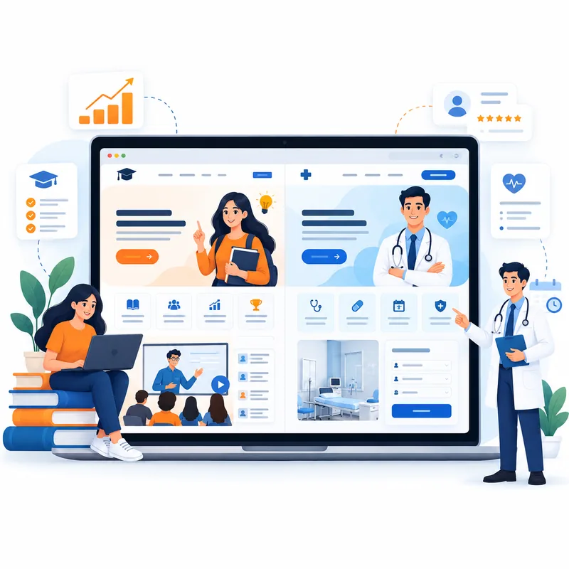 Website design company in Patna - responsive business website by Vyapar Wallah